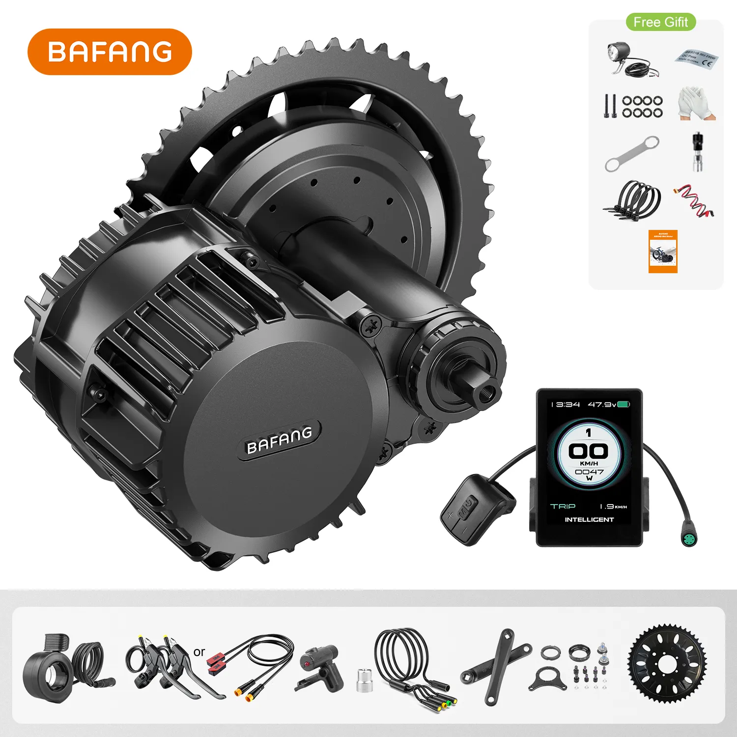 Bafang M615 MM G320.1000 UART  - đánh giá và giá Bafang Bbshd 1000W Conversion Kit