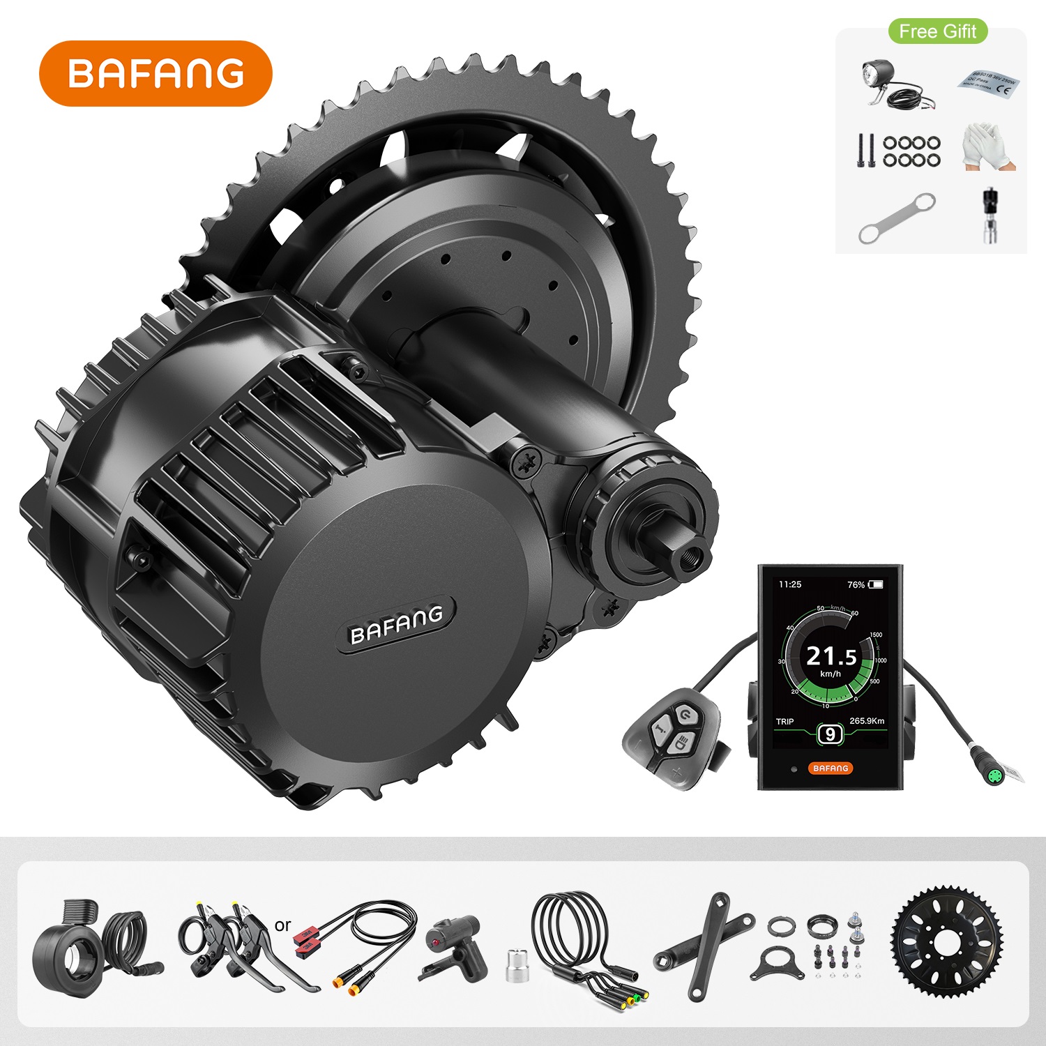 Bafang UART 48V/52V 1000W Mid  - đánh giá và giá Bafang Bbshd 1000W Conversion Kit
